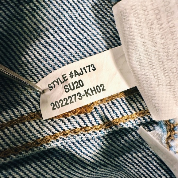 Madewell 9” Mid-Rise Skinny Crop Jeans: Button-Front TENCEL Denim Edition Dewey - Picture 6 of 16